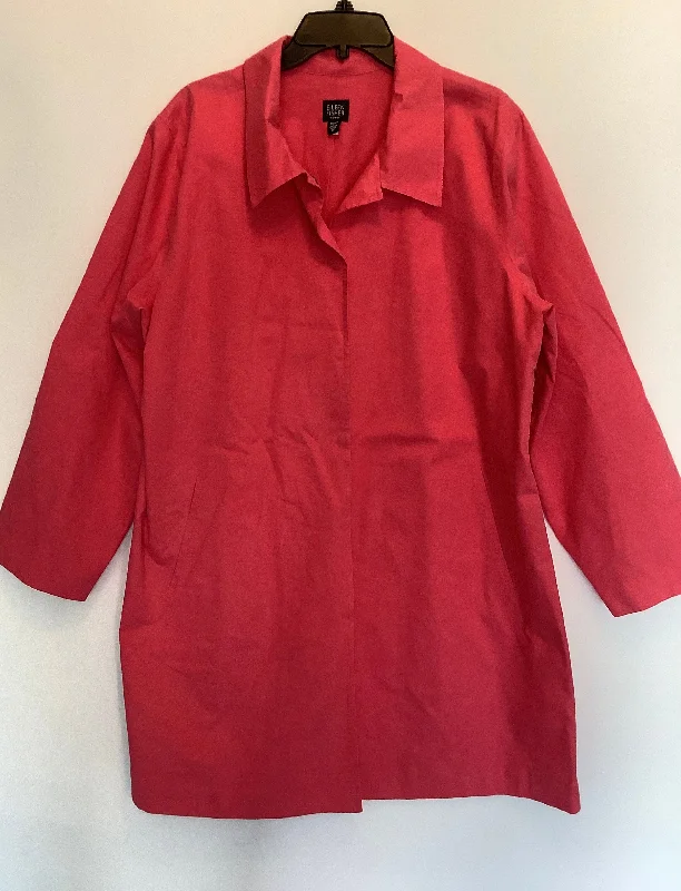 Jacket Other By Eileen Fisher In Pink, Size: 1x Modern Men's 