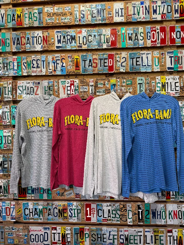 Flora-Bama Long Sleeve Tasc Hoodie Refined Men's European