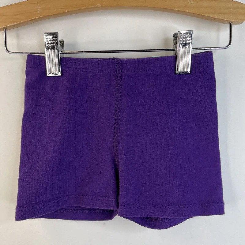 Size 4-5: Primary Purple Shorts Laid