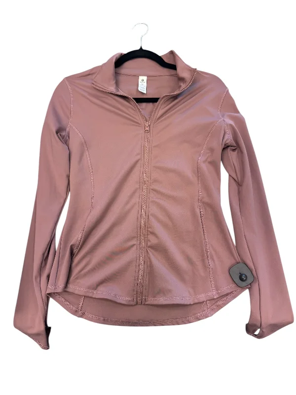 Athletic Jacket By 90 Degrees By Reflex In Pink, Size: M Cozy Men's Winter