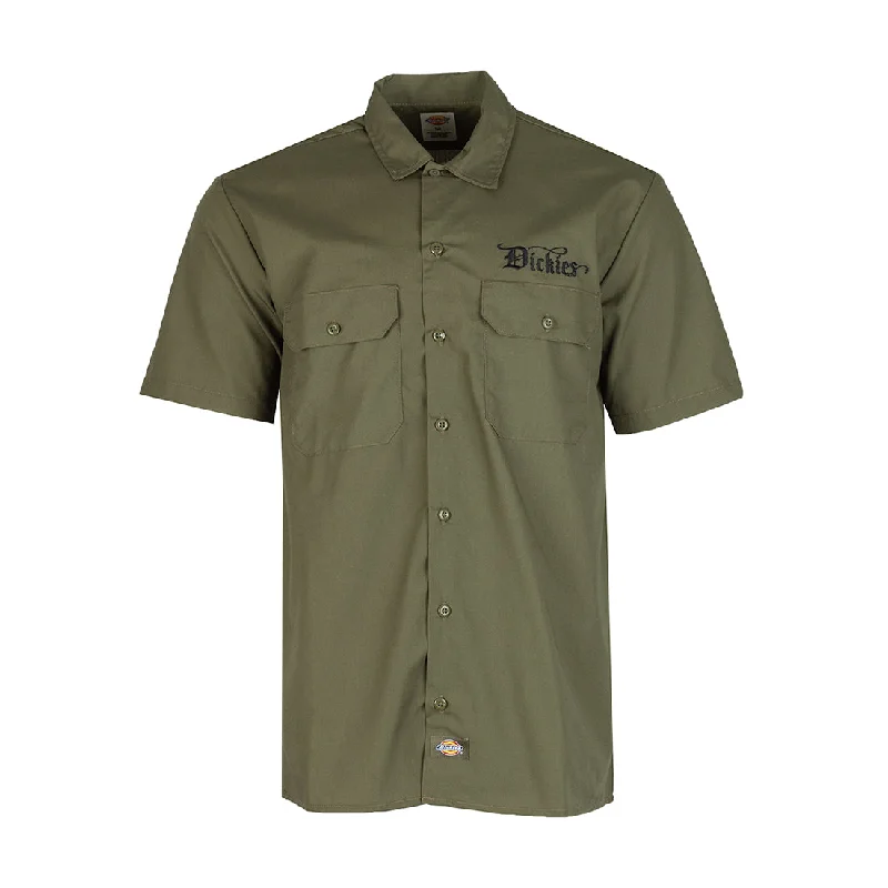 SS Twill Work Shirt - Mens Trendy Men's Bucket