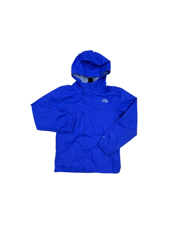 Jacket Windbreaker By The North Face In Blue, Size: L Athletic Men's High