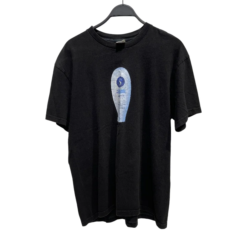 Supreme/T-Shirt/L/Cotton/BLK/super cream British Gentleman Style
