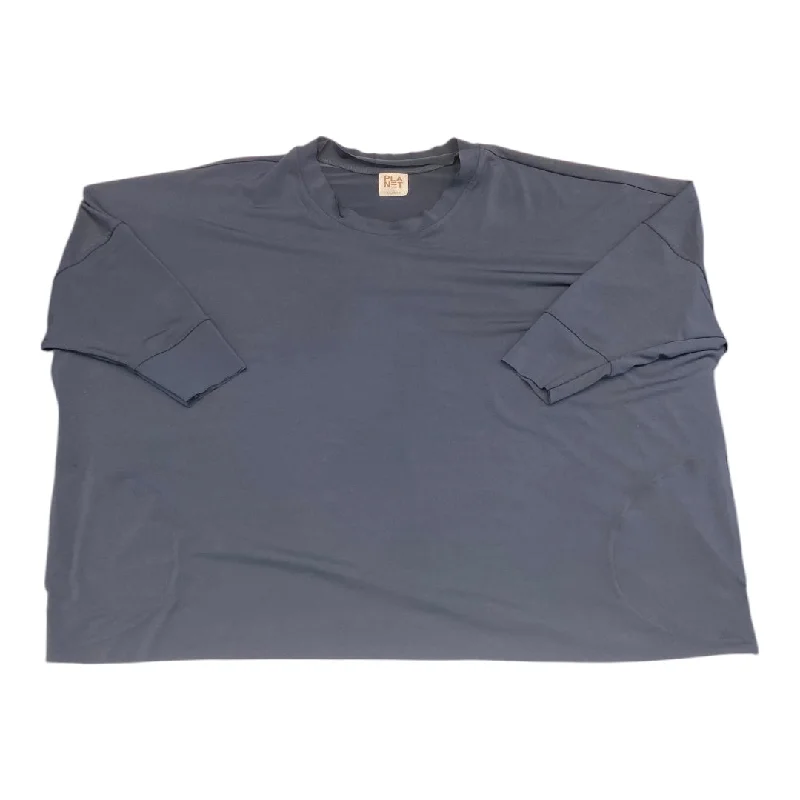 Top Ls By lauren g In Navy, Size:L Beach
