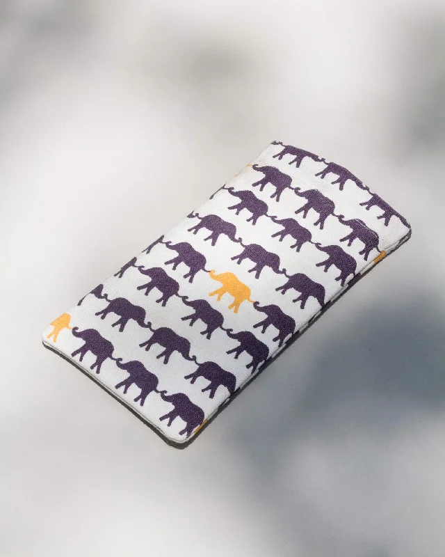 Haathi Spectacle Case - White Modern Men's Tech