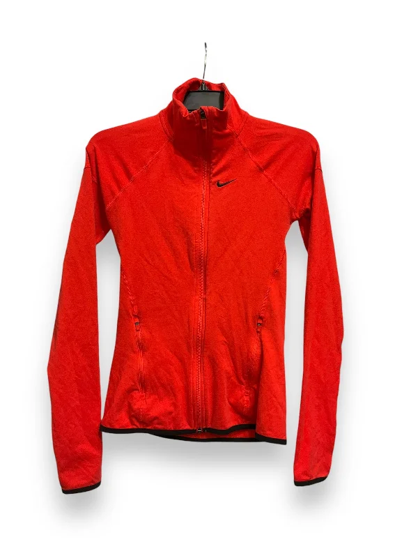 Athletic Jacket By Nike Apparel In Orange, Size: Xs Hip Men's Urban