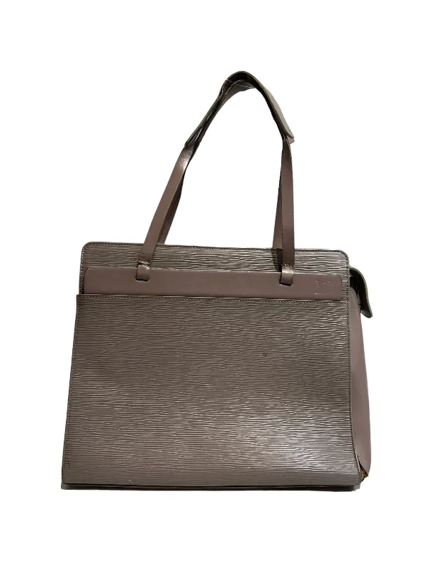LOUIS VUITTON/Tote Bag/Leather/PPL/lilac epi leather Elegant Men's Cashmere