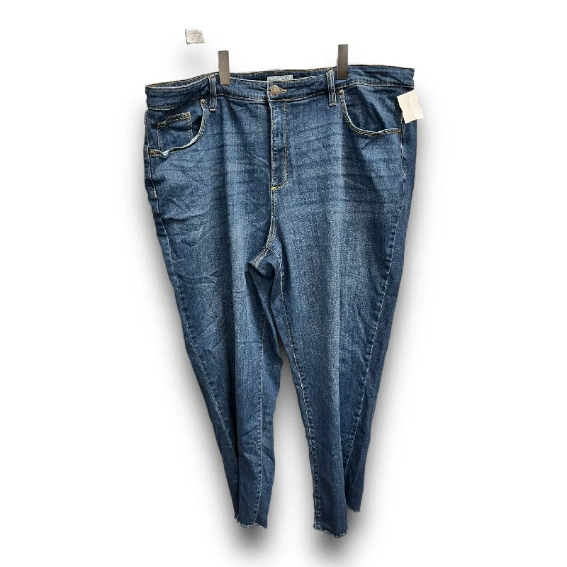 Jeans Straight By Ava & Viv  Size: 22 Trendy Men's Scandinavian