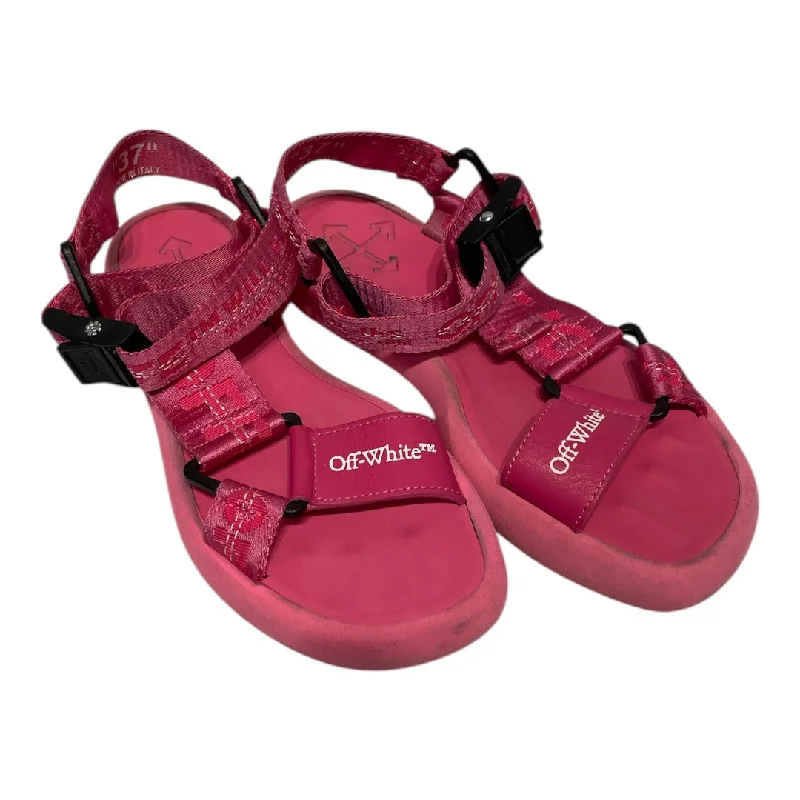 OFF-WHITE/Sandals/PNK/ Masculine Men's 