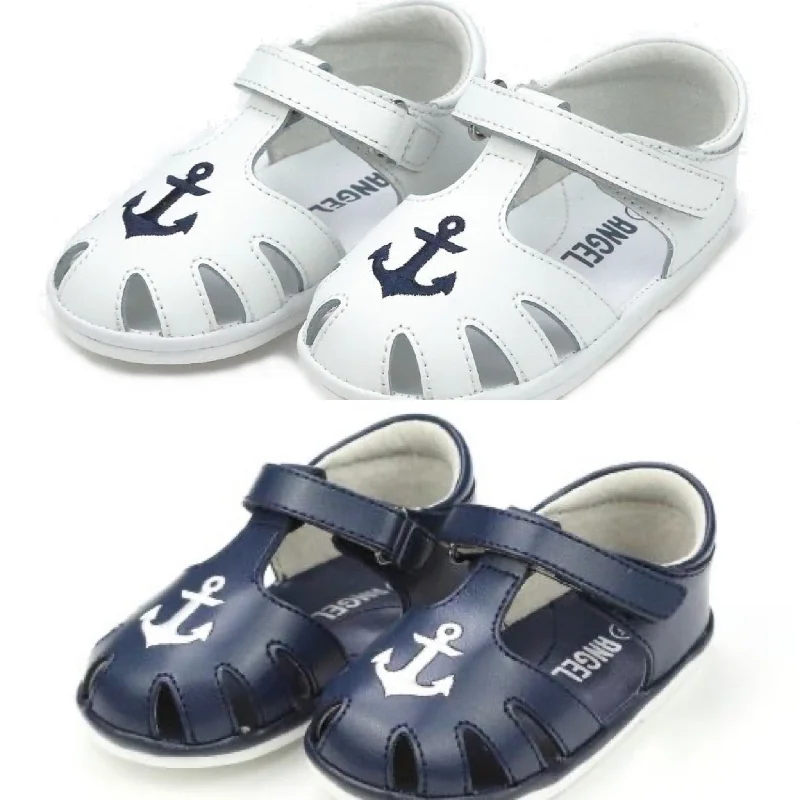 Sawyer Sandal in Navy or White Stylish Men's Tropical 