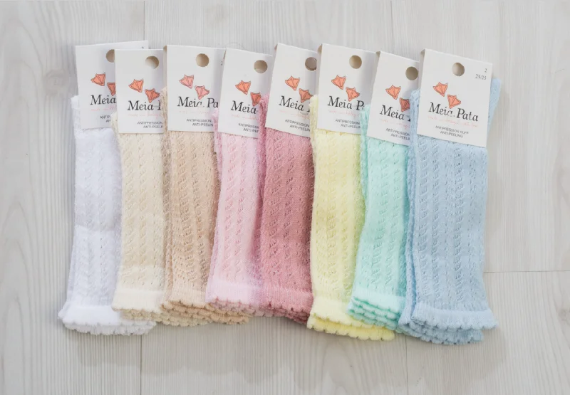 Crochet Style Knee Socks Business