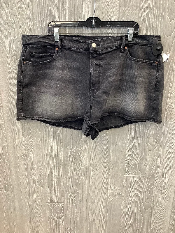 Black Denim Shorts Old Navy, Size 22 Youthful Men's Pop