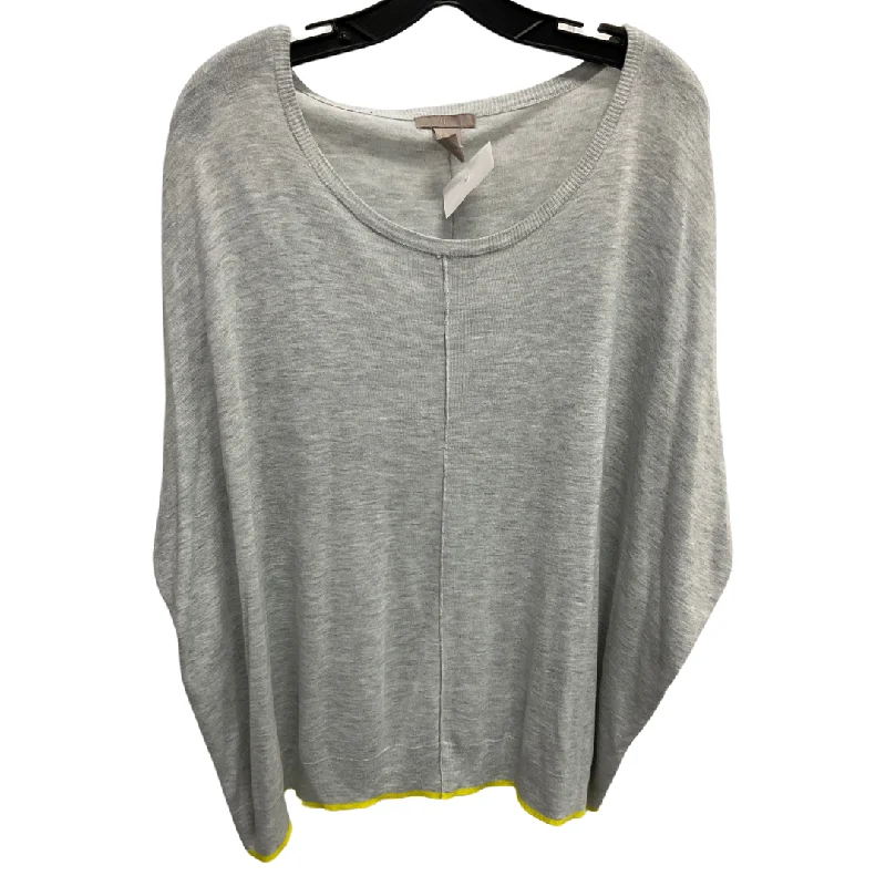 Top Short Sleeve By H&m In Grey & Yellow, Size: 2x Sporty Men's Athleisure 