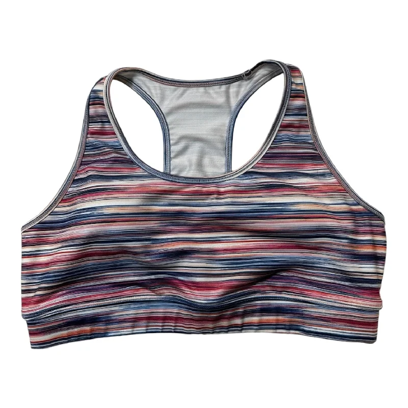 Athletic Bra By Gapfit In Striped, Size: L Relaxed Men's Beach