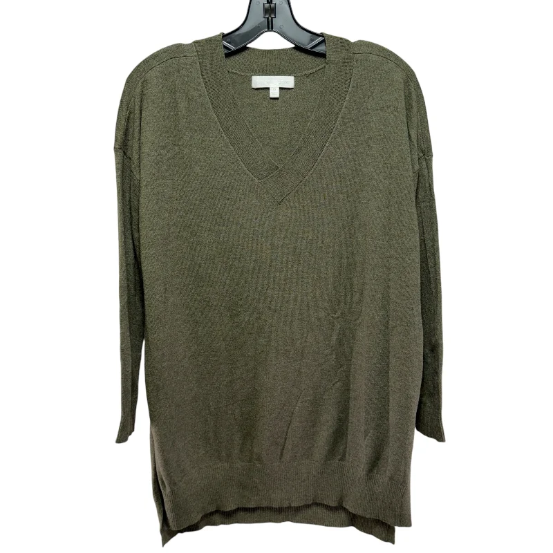 Top Long Sleeve By Adyson Parker In Grey, Size: Xs Vintage Men's 1970S Disco