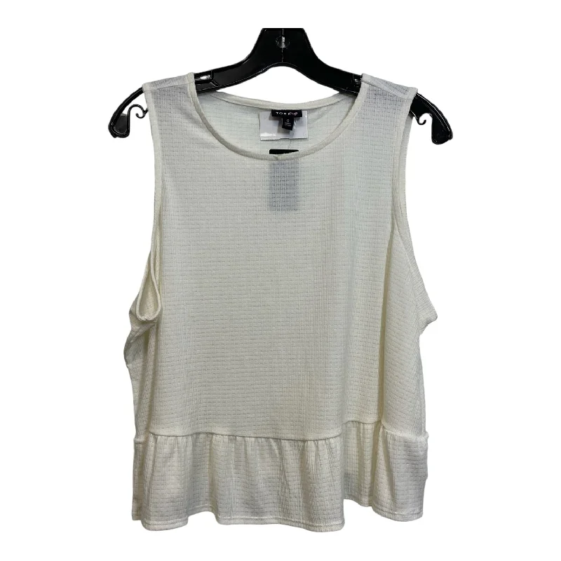 Top Sleeveless By Torrid In Off White, Size: L Sophisticated Men's French