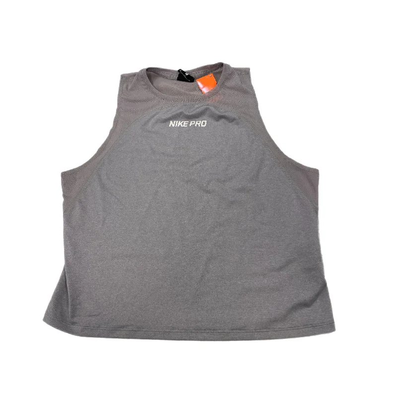 Athletic Tank Top By Nike Apparel  Size: Xl Laid