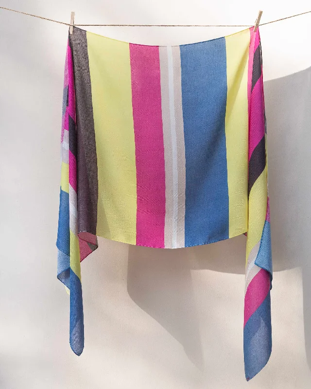 Colour Block Scarf Cool Men's Skate