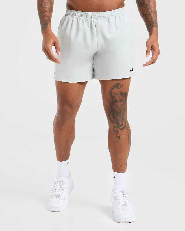 Core 5" Shorts - Ice Grey Luxurious Men's High