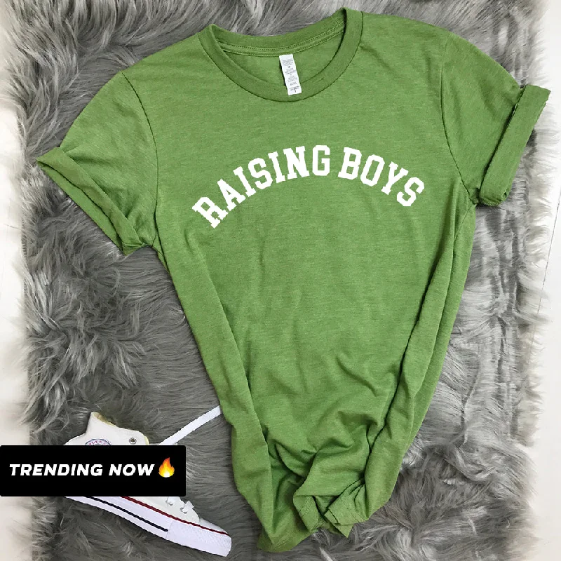 Raising Boys Summer T-Shirts (MRK X) Sporty Men's Athleisure 