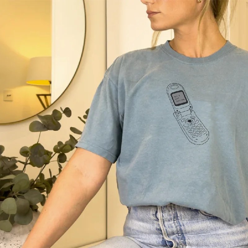 Generation: Mum - Not A Taxi Service Acid Wash Oversized Tee Hip Men's Retro