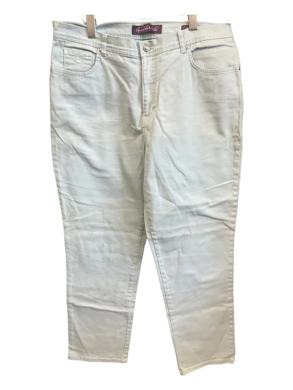 Jeans Straight By Gloria Vanderbilt  Size: 16 British Gentleman Style