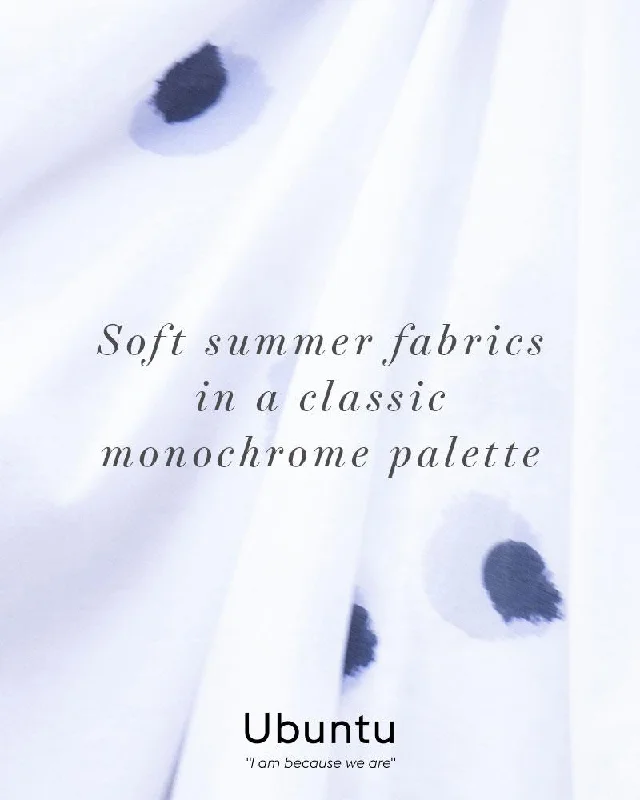 Soft summer fabrics in a classic monochrome palette Trendy Men's Scandinavian