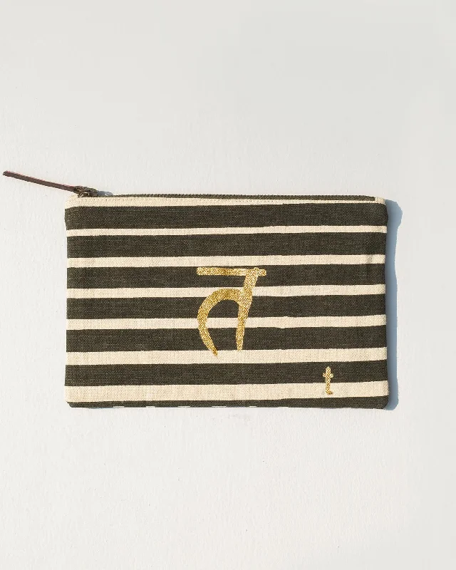 Alphabet T Pouch Refined Men's Velvet