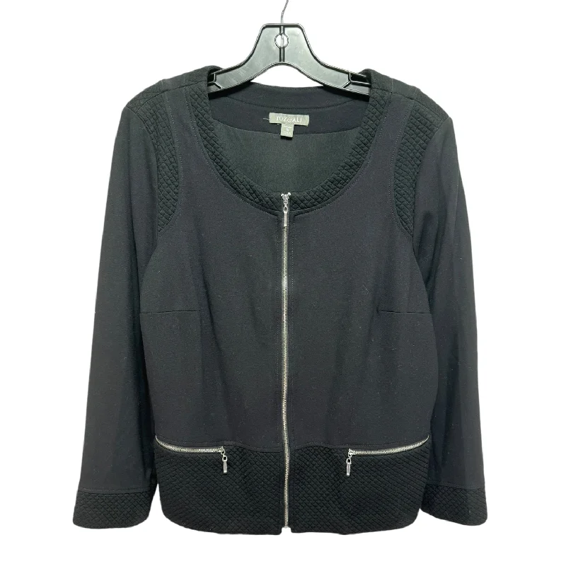 Jacket Other By Roz And Ali In Black, Size: 1x Minimalist Men's Casual 