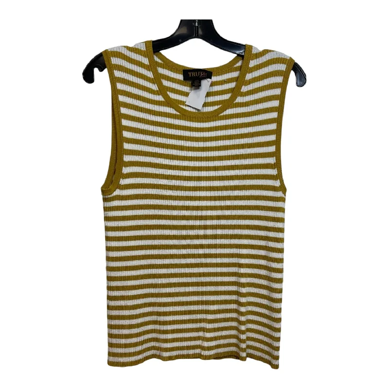 Top Sleeveless By Truth In Striped, Size: L Modern Men's 