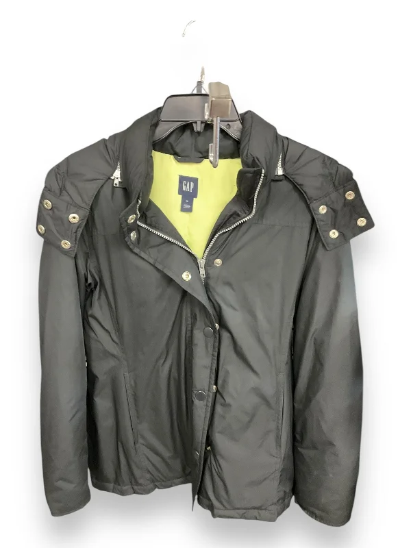 Coat Puffer & Quilted By Gap In Black, Size: M British Gentleman Style