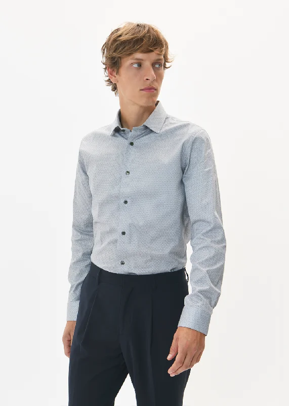 Trostol Long Sleeve Shirt Hip Men's Retro