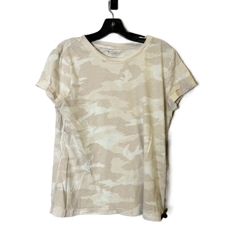 Athletic Top Short Sleeve By Athleta In Camouflage Print, Size: L Unique Men's Patch