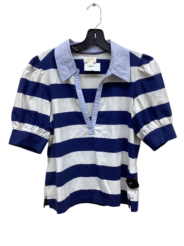 Top Short Sleeve By Maeve In Striped Pattern, Size: L Dynamic Men's High