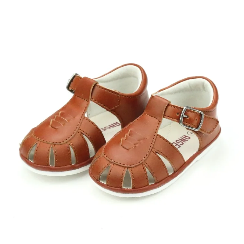 Henry Cognac Sandal Dynamic Men's Moto