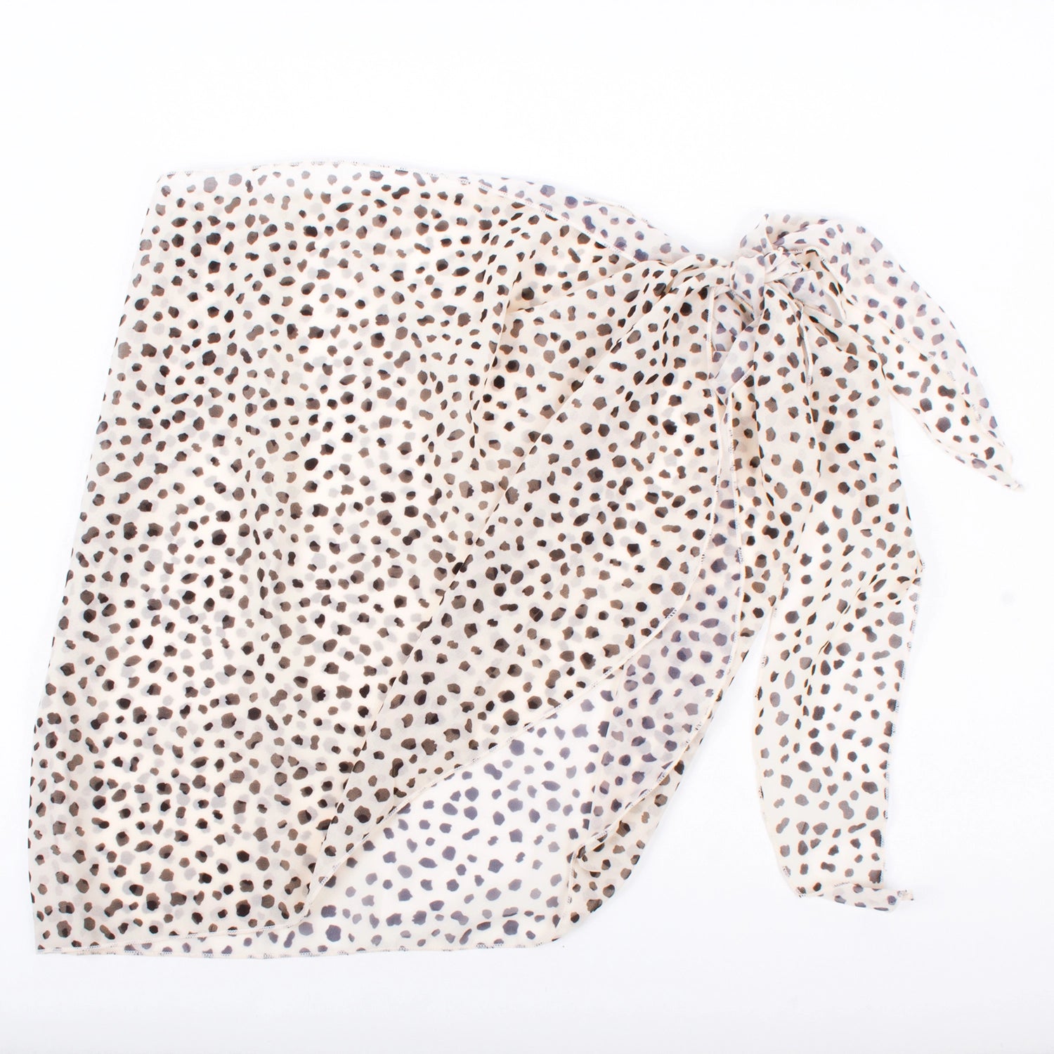 Women's Leopard Sarong British Gentleman Style