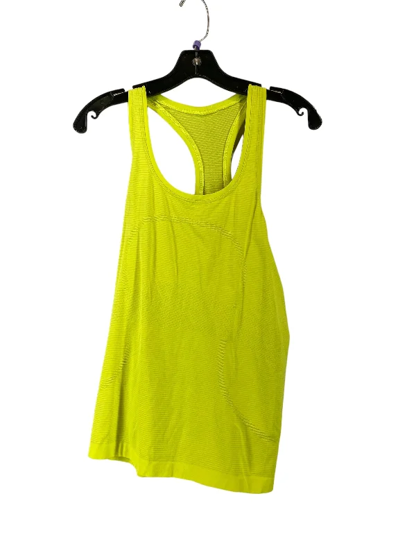 Athletic Tank Top By Lululemon  Size: 8 Elegant Men's Cashmere