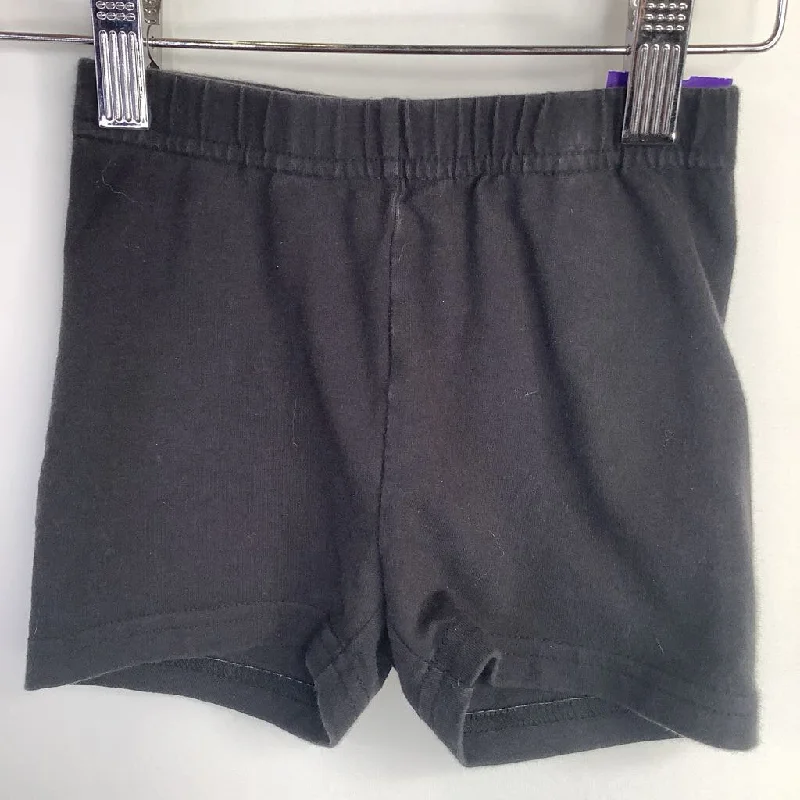 Size 4 (100): Hanna Andersson Black Tumble Shorts Youthful Men's Pop