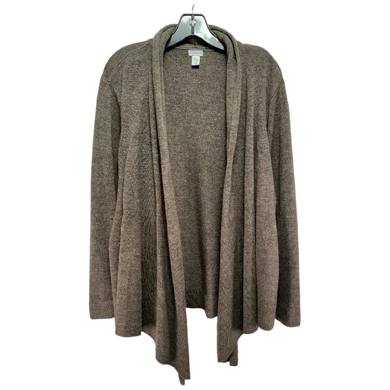 Sweater Cardigan By Paraphrase In Brown, Size: 3x Athletic Men's High