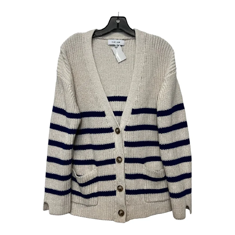 Cardigan By John And Jenn In Royal Blue, Size: L Classic Men's Pin