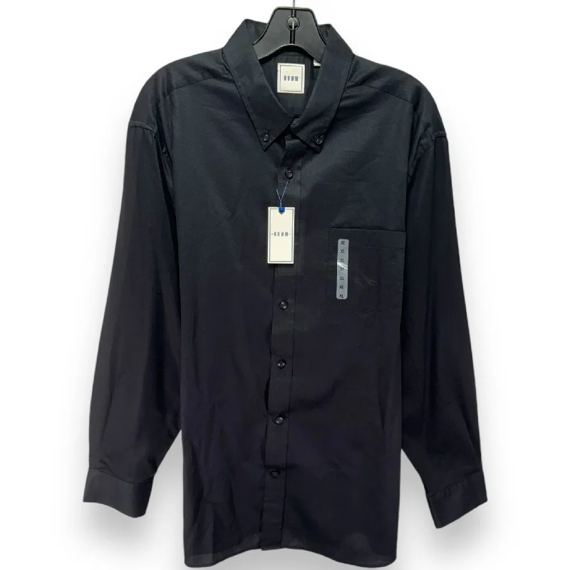 Top Long Sleeve By rown In Black, Size: Xl Business