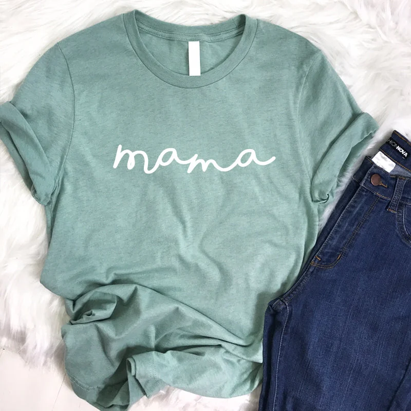 Summer Daze- Mama Logo T-Shirt Confident Men's High