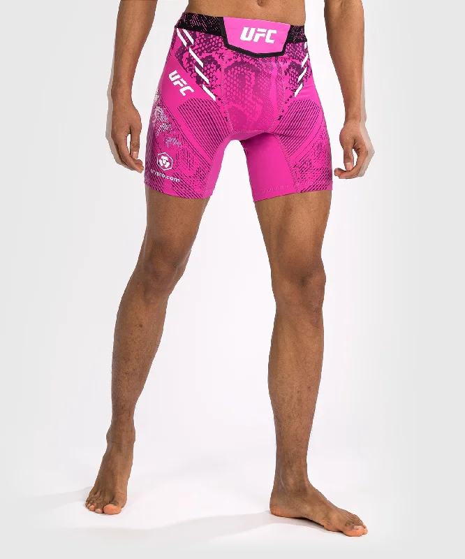Men's UFC Unrivaled by Venum Pink Authentic Fight Night Vale Tudo Short Sleek Men's Metallic