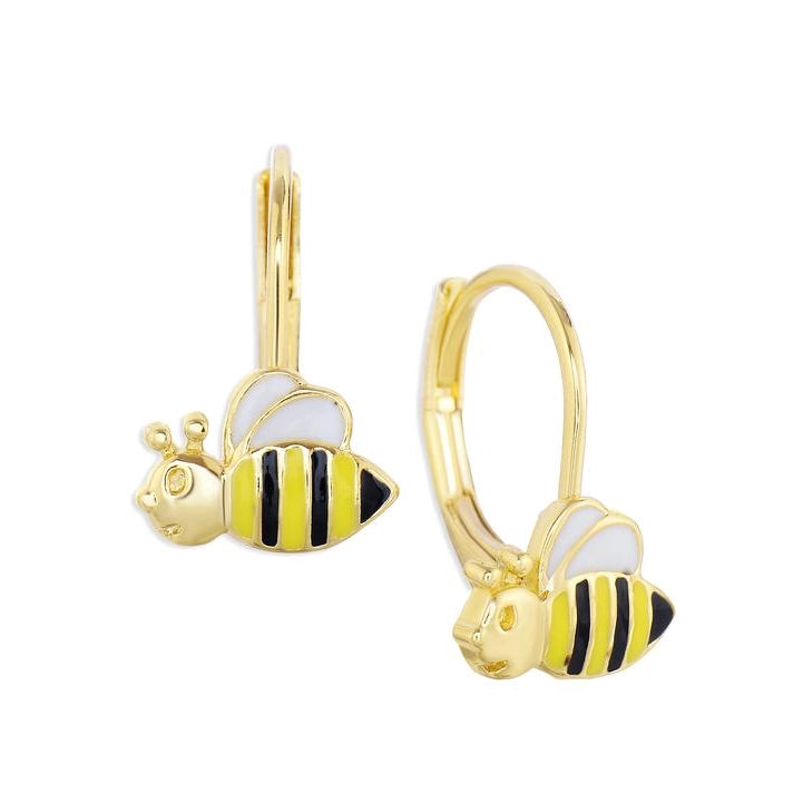 Lily Nily Bumblebee Drop Earrings Cozy Men's Winter