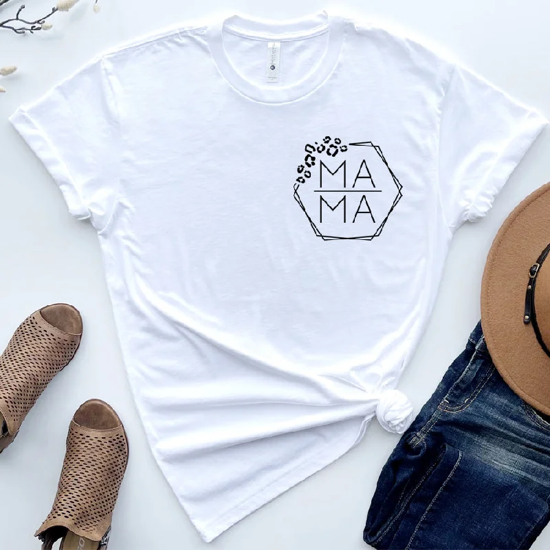 Mama Mini Logo Animal Print T-Shirt Dapper Men's 1920S
