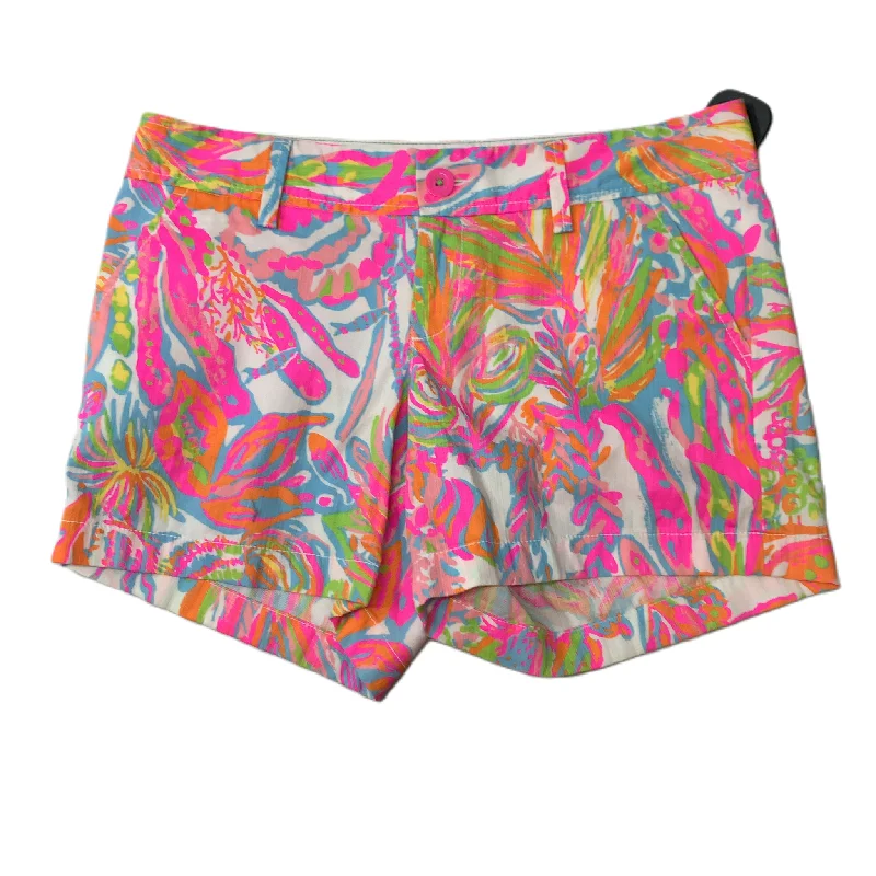 Pink & White  Shorts Designer By Lilly Pulitzer  Size: 6 Unique Men's Upcycled