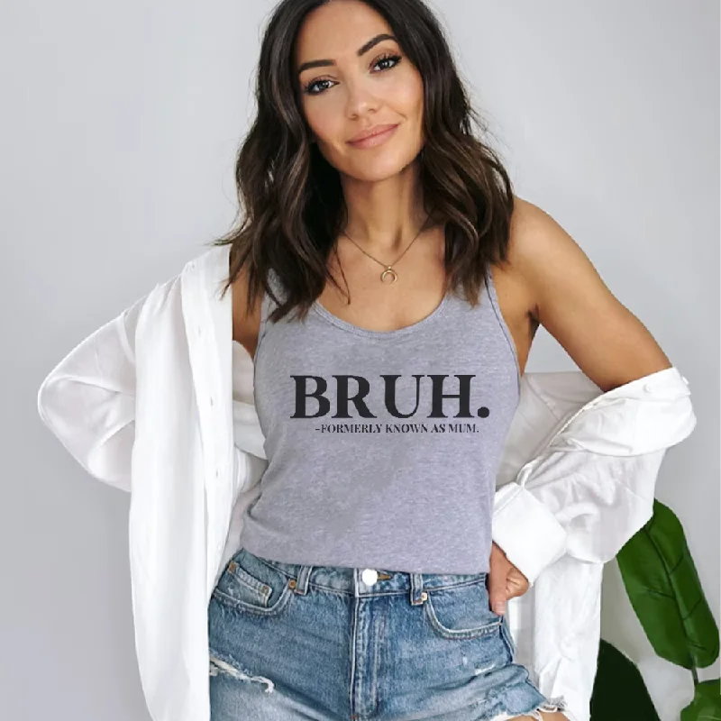 Bruh- Formerly Known As Mum Tank Artistic Men's Hand