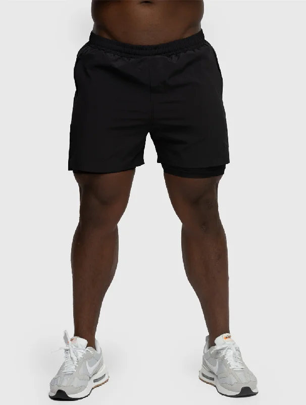 BARRY'S BLACK CORE 4IN LINED SPRINTER SHORT Refined Men's Hand