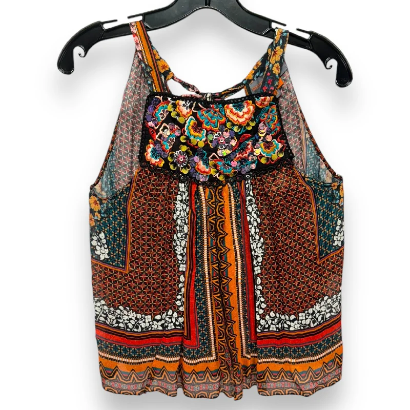 Top Sleeveless By Bhanuni By Jyoti In Multi-colored, Size: Xs Cozy Men's Sherpa