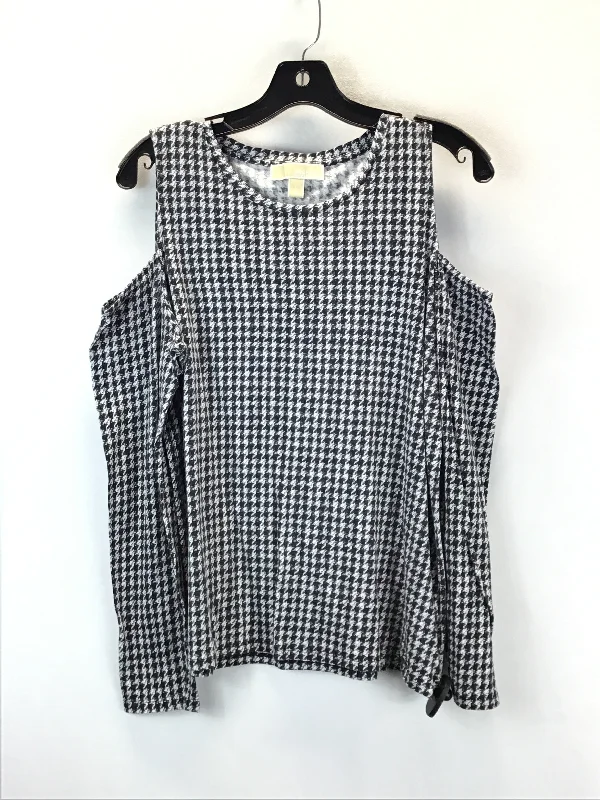Top Long Sleeve Designer By Michael By Michael Kors  Size: L Bold Men's Animal